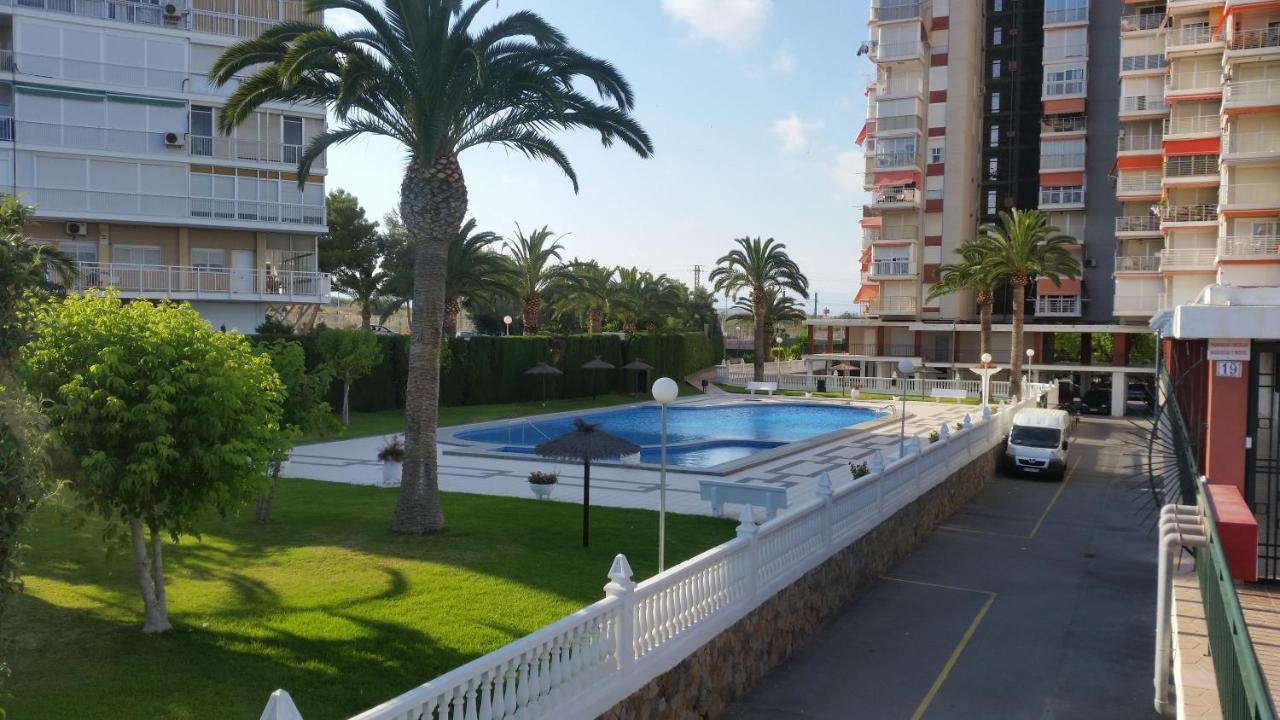 Apartamento En 1ª Linea Con Piscina Аликанте Экстерьер фото