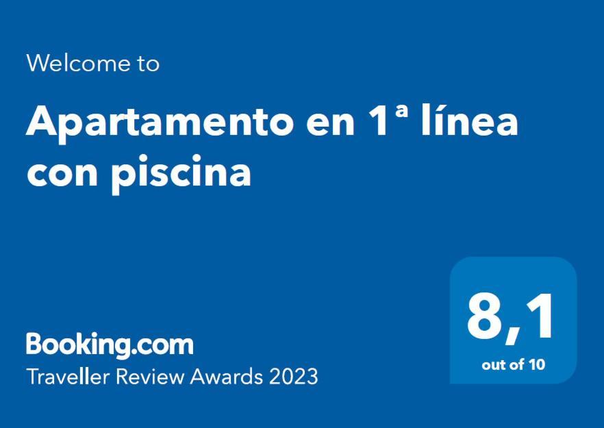 Apartamento En 1ª Linea Con Piscina Аликанте Экстерьер фото