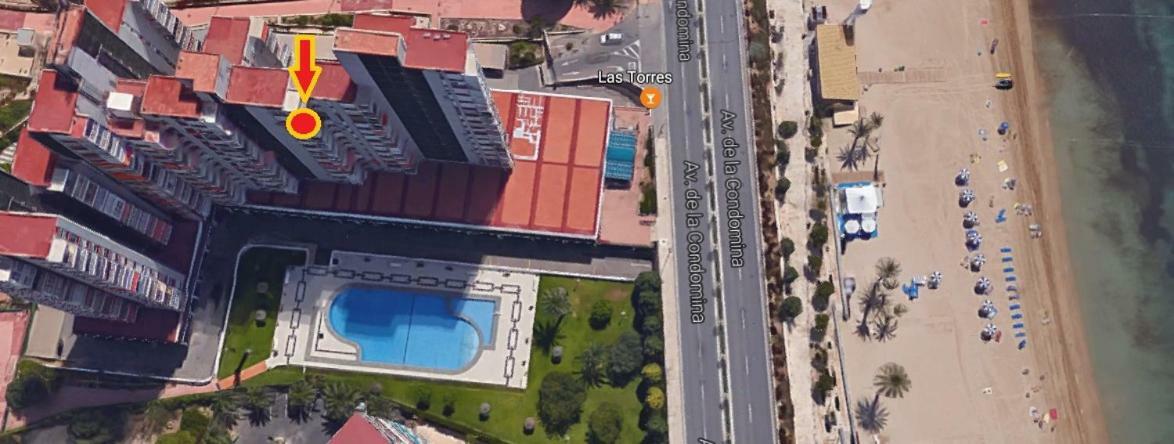 Apartamento En 1ª Linea Con Piscina Аликанте Экстерьер фото